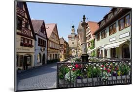 Rothenburg Ob Der Tauber, Romantic Road, Franconia, Bavaria, Germany, Europe-Robert Harding-Mounted Photographic Print