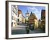 Rothenburg Ob Der Tauber, the Romantic Road, Bavaria, Germany, Europe-Gavin Hellier-Framed Photographic Print