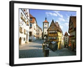 Rothenburg Ob Der Tauber, the Romantic Road, Bavaria, Germany, Europe-Gavin Hellier-Framed Photographic Print