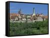 Rothenburg Ob Der Tauber, 'The Romantic Road', Bavaria, Germany-Gavin Hellier-Framed Stretched Canvas