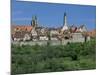 Rothenburg Ob Der Tauber, 'The Romantic Road', Bavaria, Germany-Gavin Hellier-Mounted Photographic Print