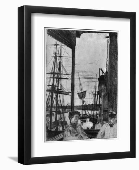 Rotherhithe, 1860-James Abbott McNeill Whistler-Framed Premium Giclee Print