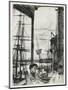 Rotherhithe from Sixteen Etchings of Scenes on the Thames and Other Subjects, 1860-James Abbott McNeill Whistler-Mounted Giclee Print