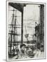 Rotherhithe from Sixteen Etchings of Scenes on the Thames and Other Subjects, 1860-James Abbott McNeill Whistler-Mounted Giclee Print