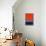 Rothko Style Red Black And Blue-Tom Quartermaine-Giclee Print displayed on a wall