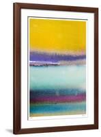 Rothkoesque 2-Mj Lew-Framed Giclee Print