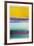 Rothkoesque 2-Mj Lew-Framed Giclee Print