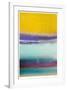 Rothkoesque 2-Mj Lew-Framed Giclee Print