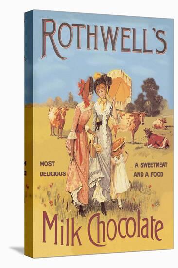 Rothwell's Milk Chocolate-null-Stretched Canvas