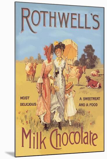 Rothwell's Milk Chocolate-null-Mounted Art Print