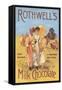 Rothwell's Milk Chocolate-null-Framed Stretched Canvas