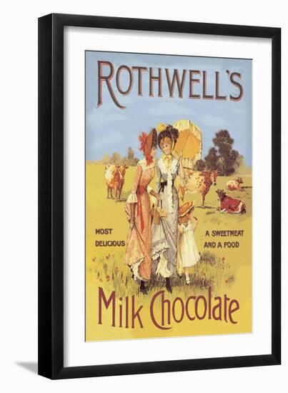 Rothwell's Milk Chocolate-null-Framed Art Print