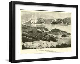 Rotomahana, or the Warm Lake, New Zealand-null-Framed Giclee Print