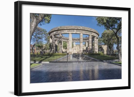 Rotonda De Los Jaliscienses Ilustres-Rob Tilley-Framed Photographic Print