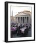 Rotonda Square and Pantheon, Rome, Lazio, Italy, Europe-Marco Cristofori-Framed Photographic Print