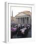 Rotonda Square and Pantheon, Rome, Lazio, Italy, Europe-Marco Cristofori-Framed Photographic Print