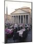 Rotonda Square and Pantheon, Rome, Lazio, Italy, Europe-Marco Cristofori-Mounted Photographic Print