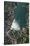 Rottach-Egern, Tegernsee, Lake, Aerial View, Mountain Lake-Frank Fleischmann-Stretched Canvas