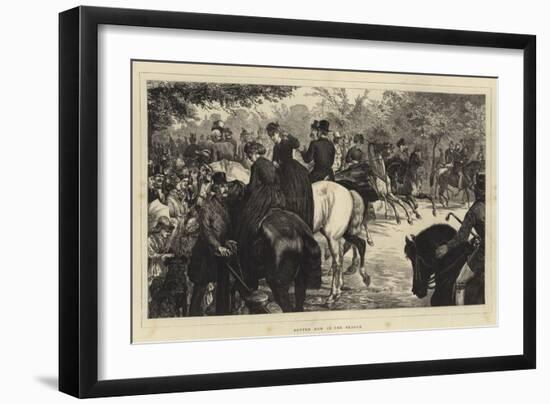 Rotten Row in the Season-Basil Bradley-Framed Giclee Print