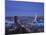 Rotterdam and Erasmus Bridge from Euromast Tower, Rotterdam, Holland-Michele Falzone-Mounted Photographic Print