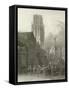 Rotterdam, Church of St Lawrence-David Roberts-Framed Stretched Canvas