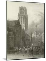 Rotterdam, Church of St Lawrence-David Roberts-Mounted Giclee Print