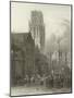 Rotterdam, Church of St Lawrence-David Roberts-Mounted Giclee Print