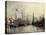 Rotterdam Harbour-Johan Barthold Jongkind-Stretched Canvas