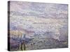 Rotterdam, Les Fumées-Paul Signac-Stretched Canvas