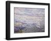 Rotterdam, Les Fumées-Paul Signac-Framed Giclee Print