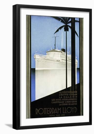 Rotterdam Lloyd-Johann Von Stein-Framed Art Print
