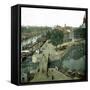 Rotterdam (Netherlands), the Leuvehaven and Scheepmakershaven Canals in 1883-Leon, Levy et Fils-Framed Stretched Canvas