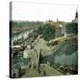 Rotterdam (Netherlands), the Leuvehaven and Scheepmakershaven Canals in 1883-Leon, Levy et Fils-Stretched Canvas