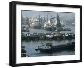 Rotterdam Port, Holland, Europe-Woolfitt Adam-Framed Photographic Print