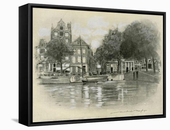 Rotterdam-Mortimer Ludington Menpes-Framed Stretched Canvas