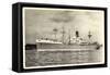 Rotterdamsche Lloyd, Krl, Dampfschiff S.S. Samarinda-null-Framed Stretched Canvas