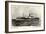 Rotterdamsche Lloyd, Krl, M.S. Kota Inten, Dampfer-null-Framed Giclee Print