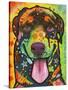 Rottie Pup-Dean Russo-Stretched Canvas