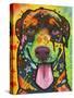 Rottie Pup-Dean Russo-Stretched Canvas