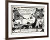 Rottmann and Co., Makers of Japanese and English Wall and Ceiling Decorations, 1897-null-Framed Giclee Print