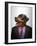 Rottweiler Dog Dressed Up As Formal Business Man-Nosnibor137-Framed Photographic Print