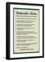 Rottweiler House Rules-null-Framed Art Print