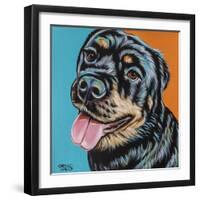 Rottweiler I-Carolee Vitaletti-Framed Art Print