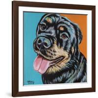 Rottweiler I-Carolee Vitaletti-Framed Art Print