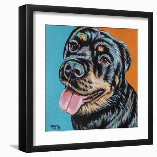 Rottweiler I-Carolee Vitaletti-Framed Art Print