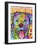 Rottweiler Luv-Dean Russo-Framed Giclee Print