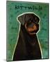 Rottweiler-John Golden-Mounted Giclee Print