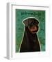 Rottweiler-John Golden-Framed Giclee Print