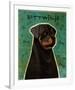 Rottweiler-John Golden-Framed Giclee Print