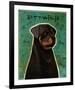 Rottweiler-John Golden-Framed Giclee Print